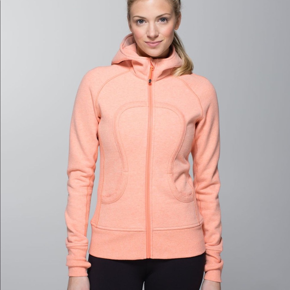 Heathered Plum Peach Lululemon Hoodie 12